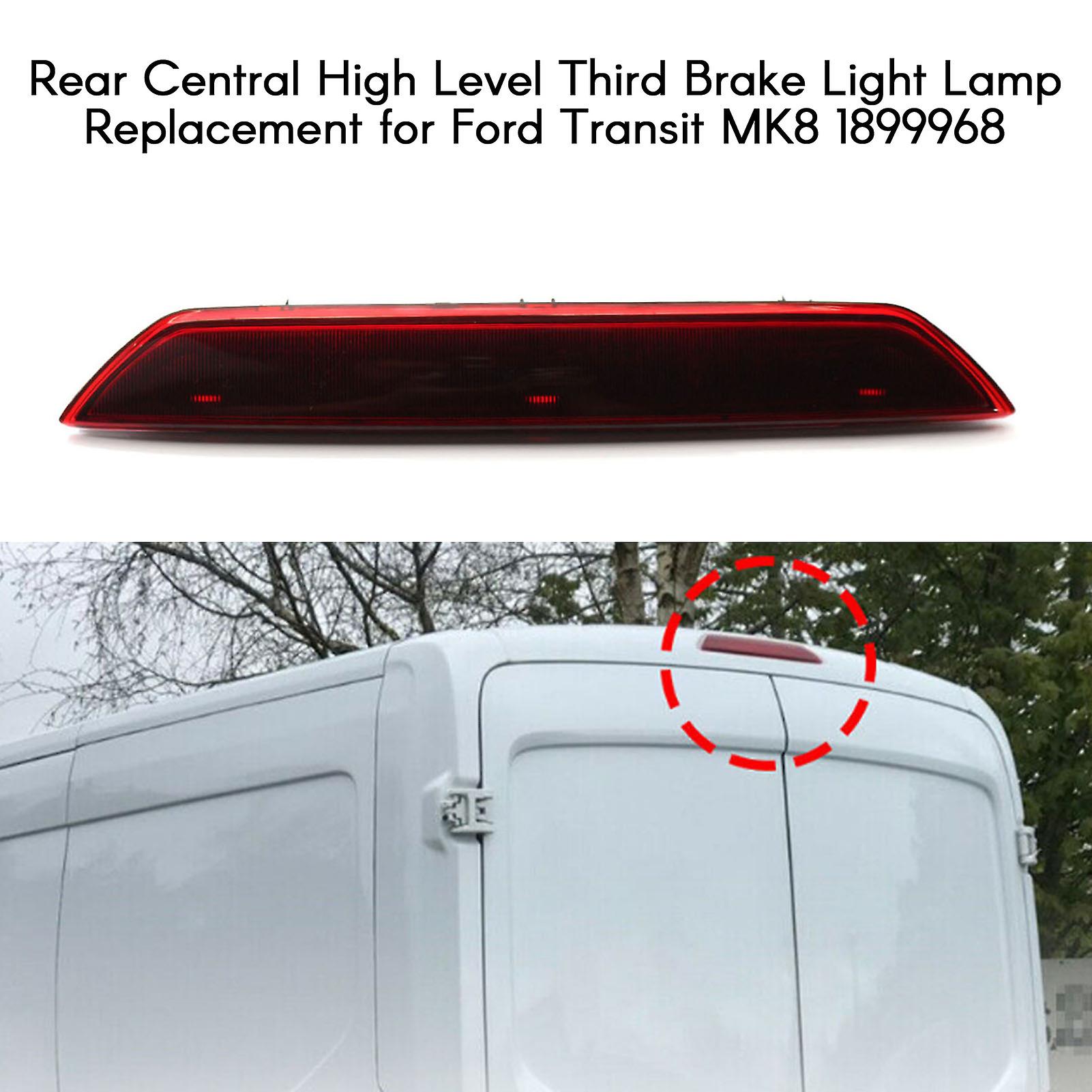 Red Rear Central High Level Third Brake Light Lamp Replacement For Ford Transit Mk8 1899968