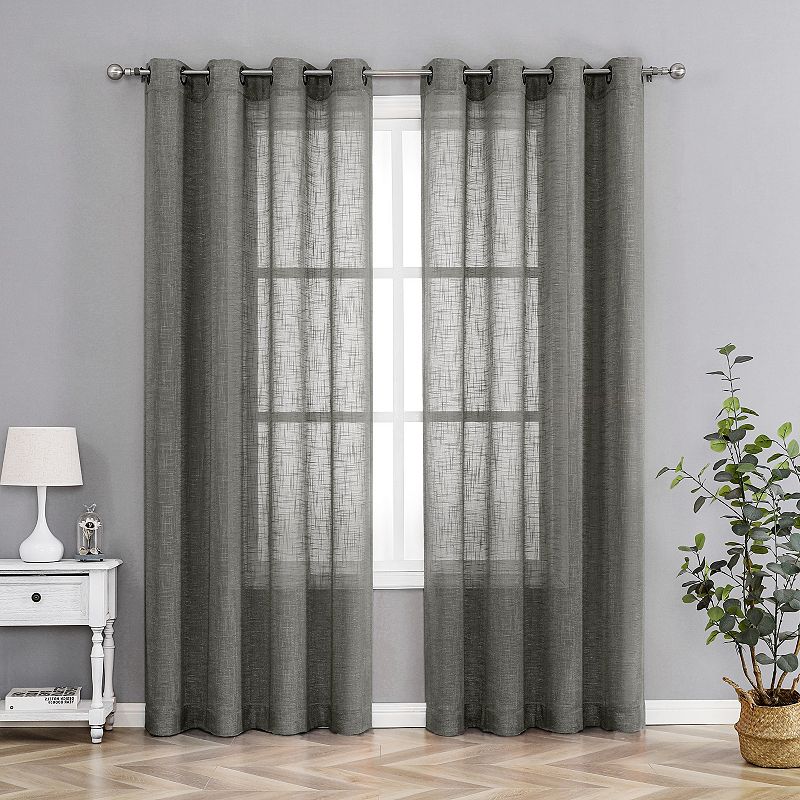 Tranquility 1-panel Window Curtain