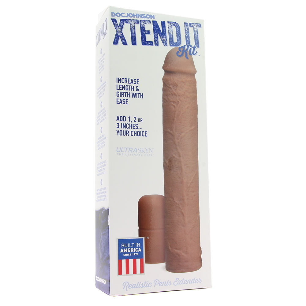 XTend It Kit Realistic Penis Extender in Brown