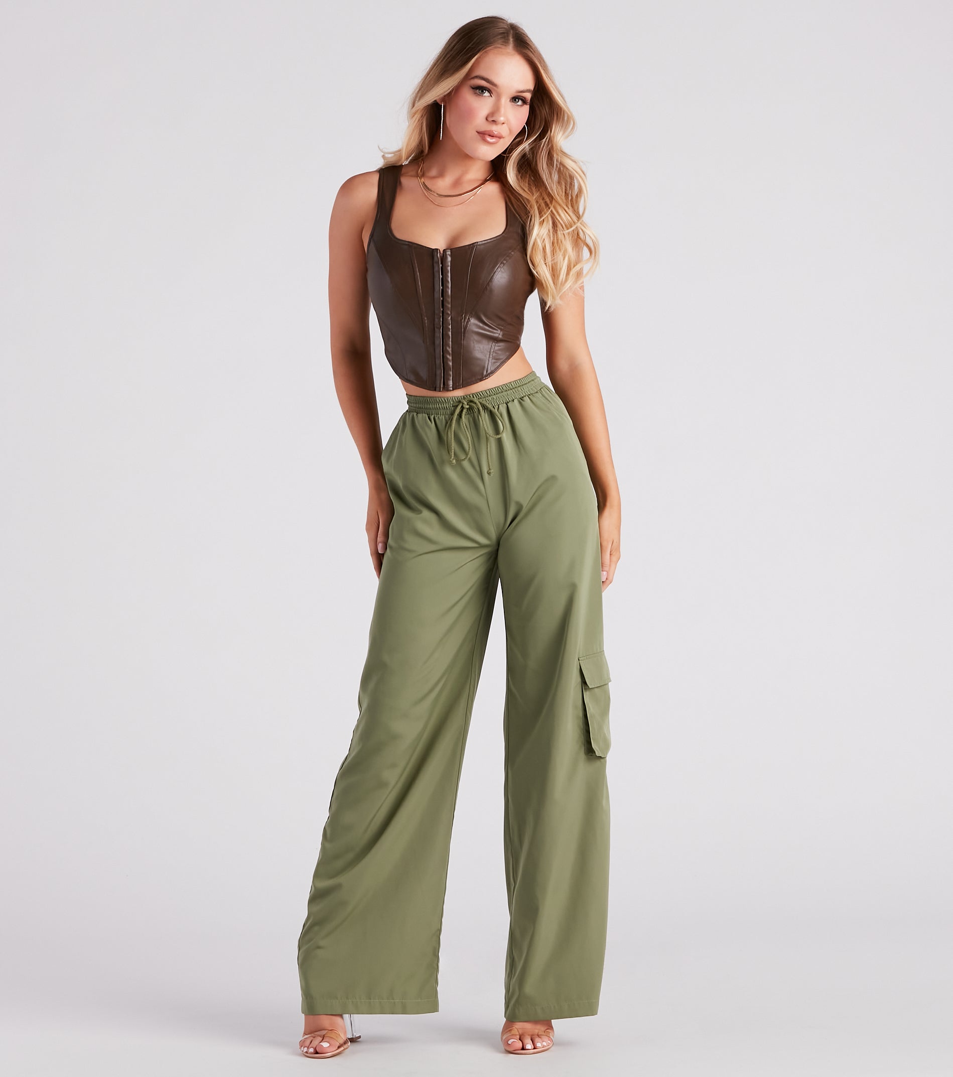 Take Action High Rise Cargo Pants