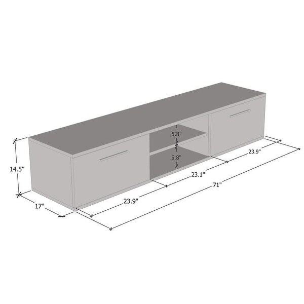 Strick and Bolton Shigeo 71-inch TV Stand