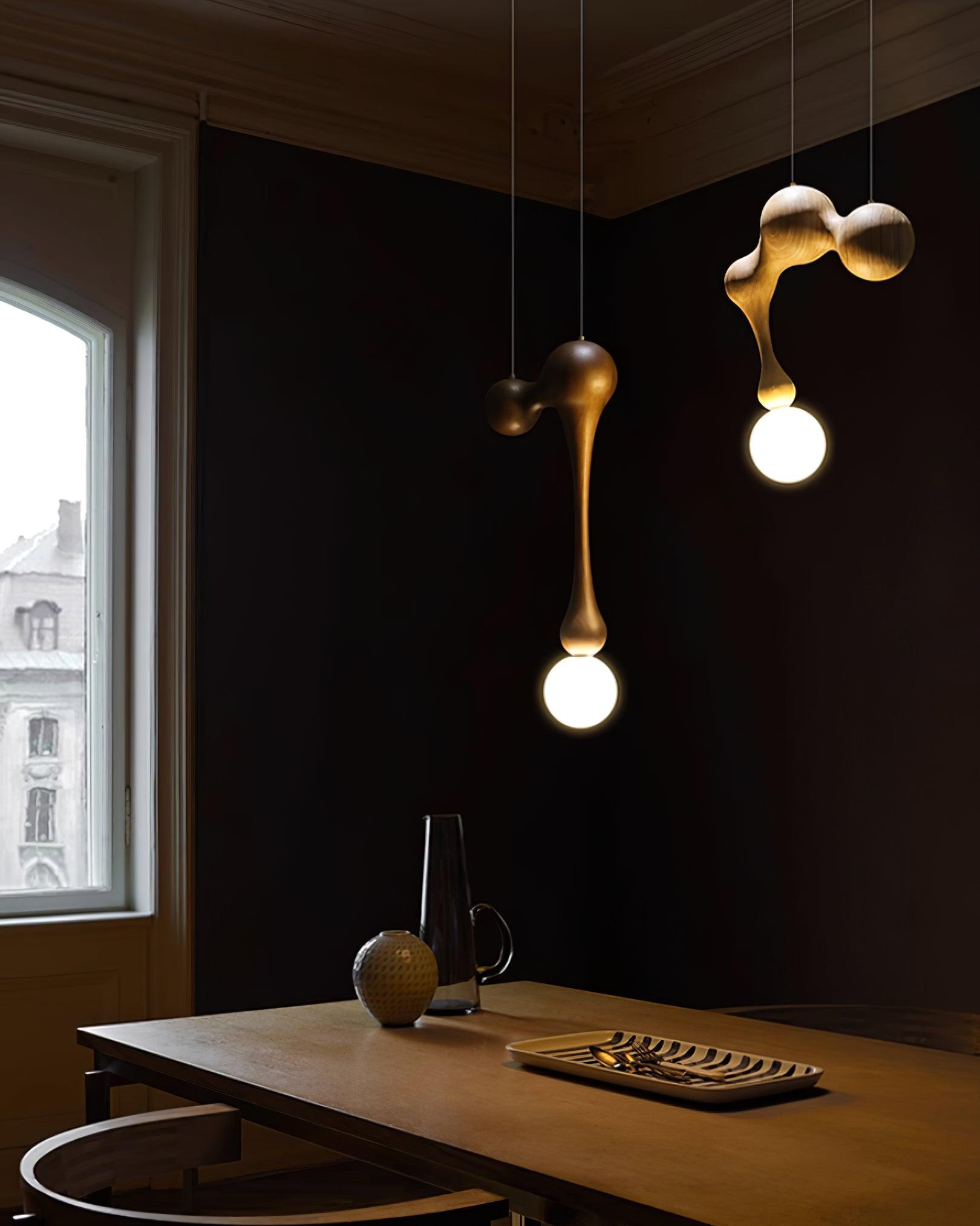 Jenna Wooden Pendant Lamp