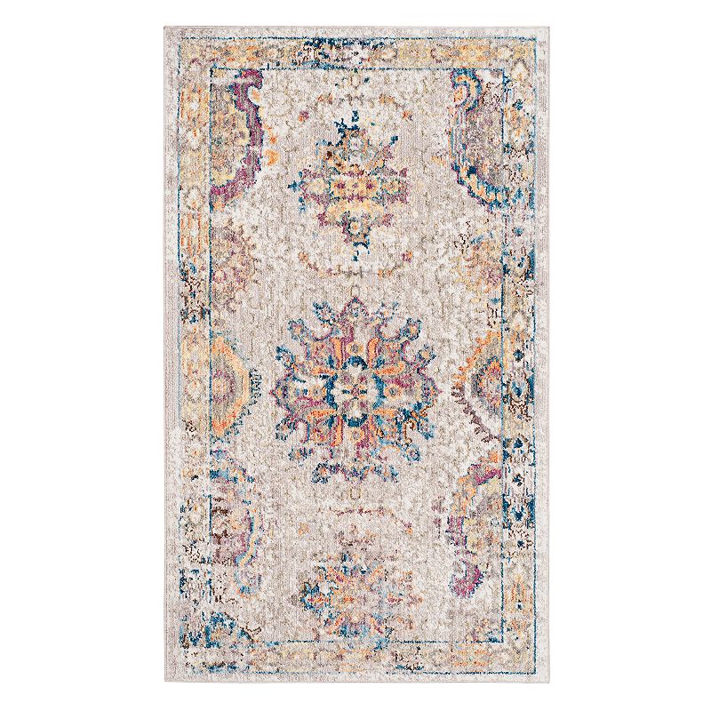 Safavieh Bristol Fairfax Framed Floral Rug