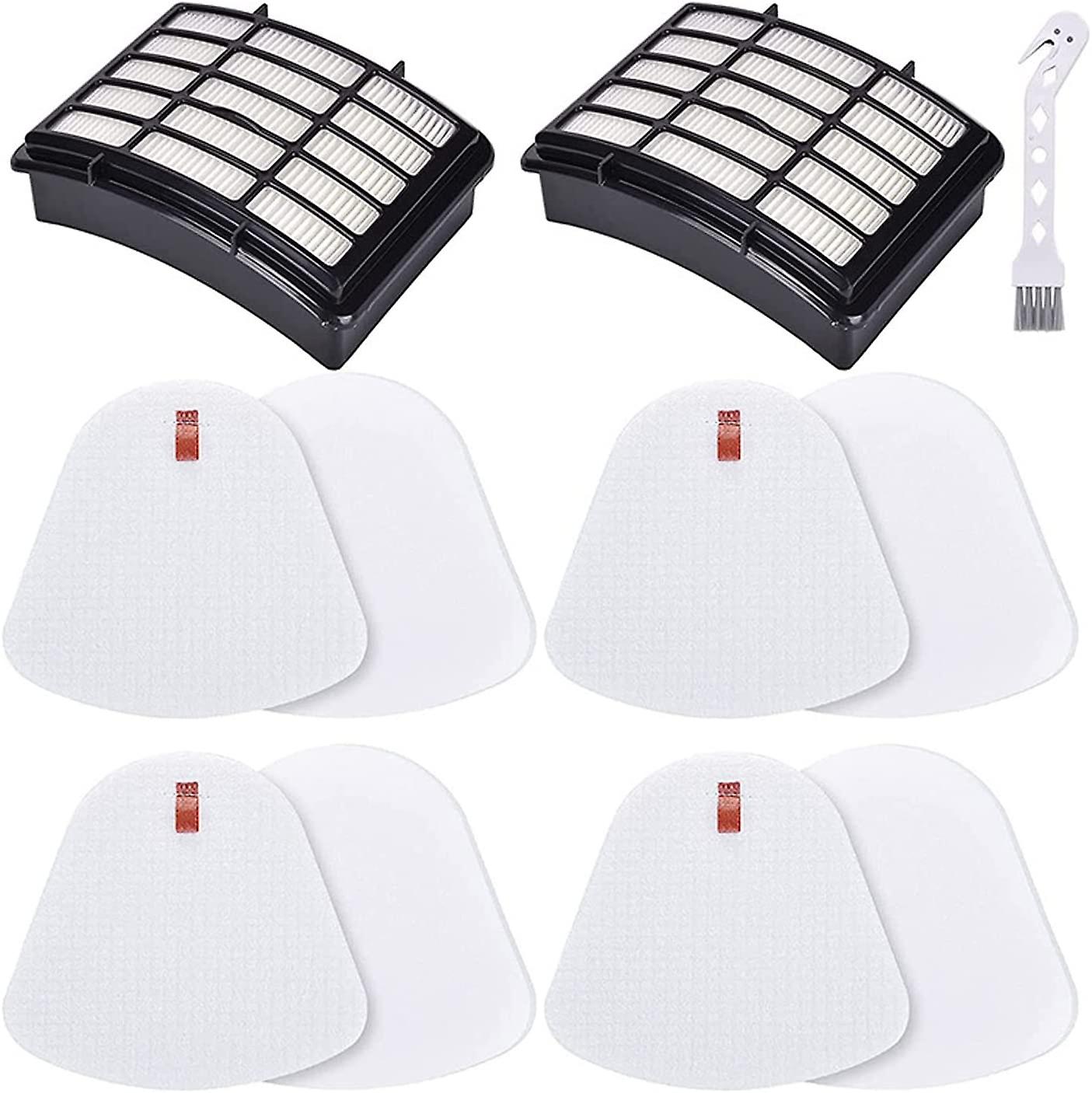 2 Hepa + 4 Foam and Felt Filters For Shark Cu510 Lift-away Xl Upright Vacuum Accessories (2+4 Filter)