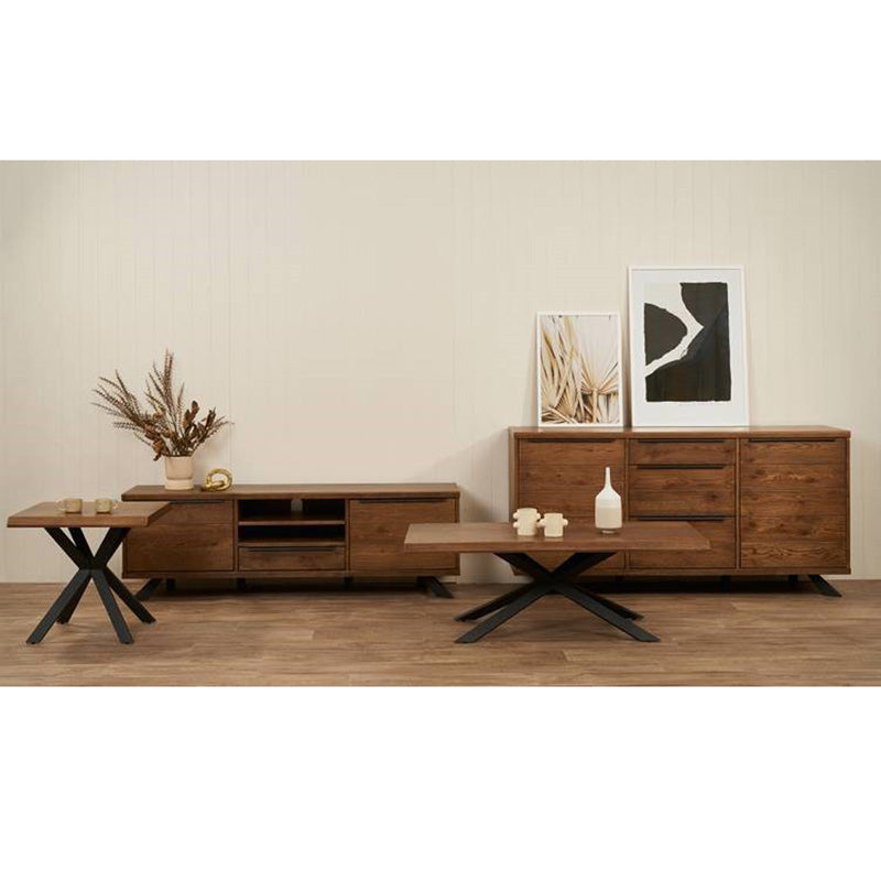 ARNO Entertainment TV Unit 170cm - Brown & Black