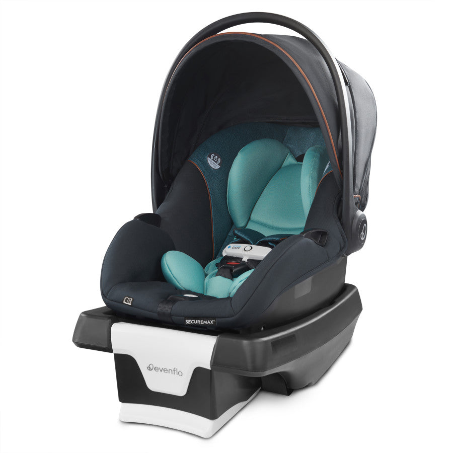 SecureMax Infant Car Seat with SensorSafe + SafeZone Load Leg Base