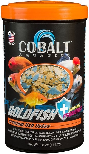 Cobalt Aquatics Goldfish Color Flakes Fish Food