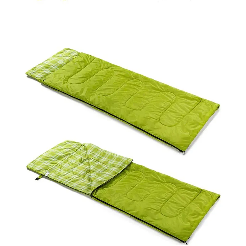 Ultralight Portable Winter Outdoor Adults Filling Rectangle Sleeping Bag Single Layer Outdoor