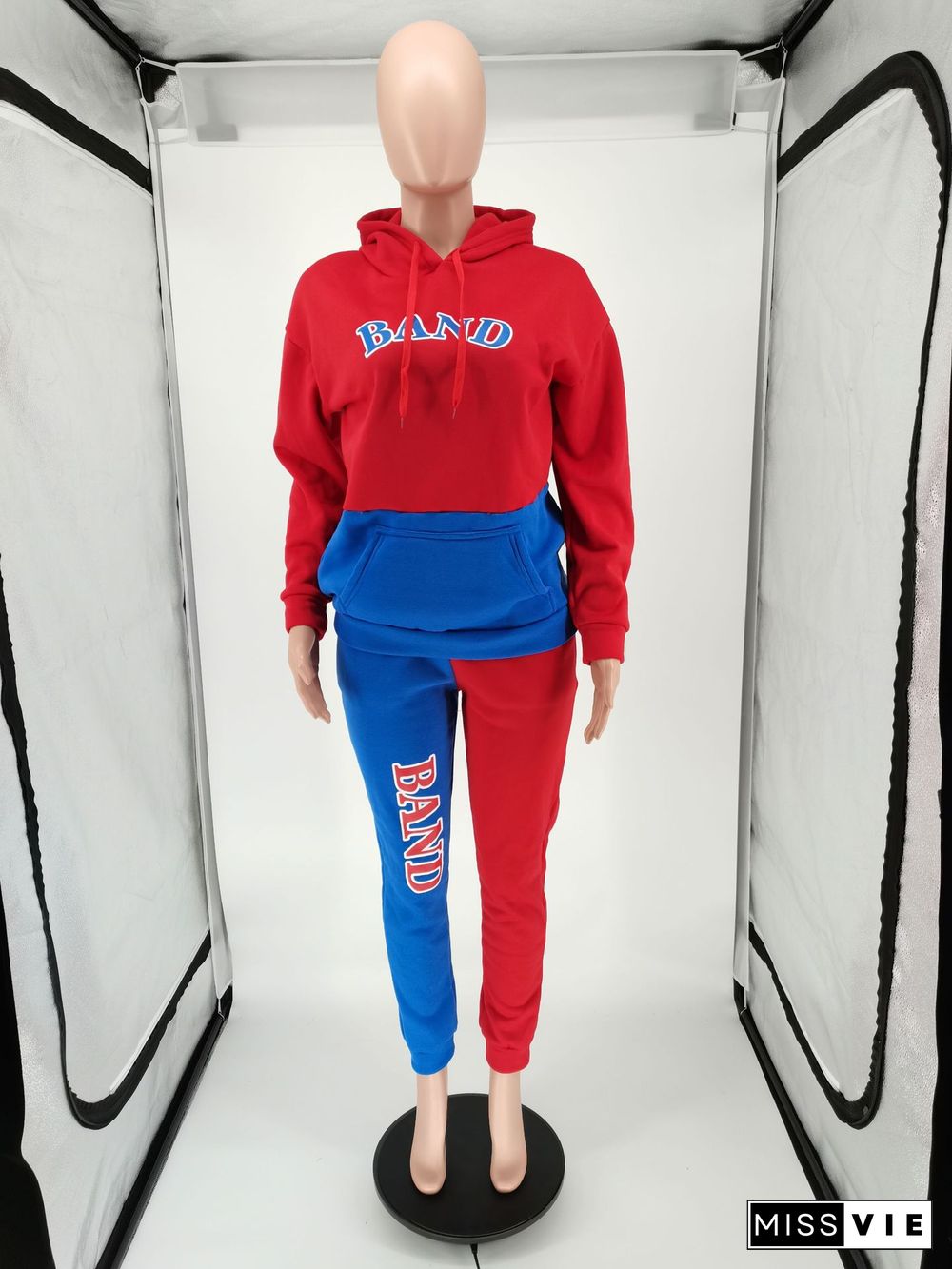 Women's Tracksuit Hoodies Sweatshirt+Pants 2 Piece Outfit