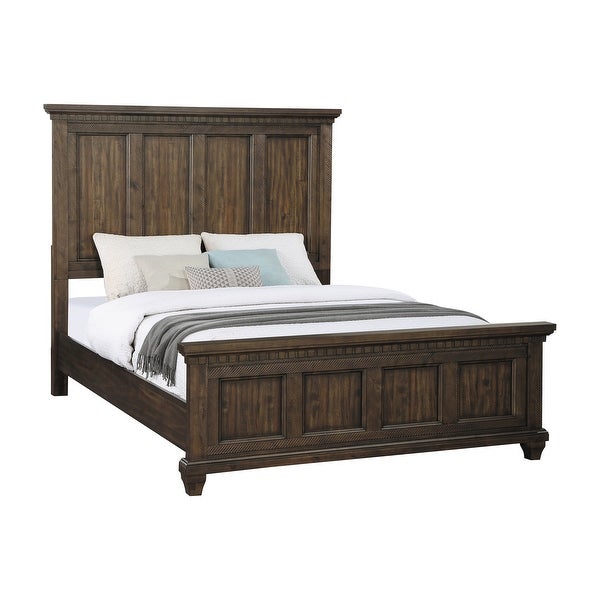 Coaster Furniture Bennington Acacia Brown 4-piece Rectangular Bedroom Set - - 36724145