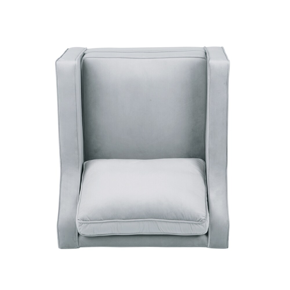 Milo Contemporary Velvet Club Chair by Christopher Knight Home   30.75\