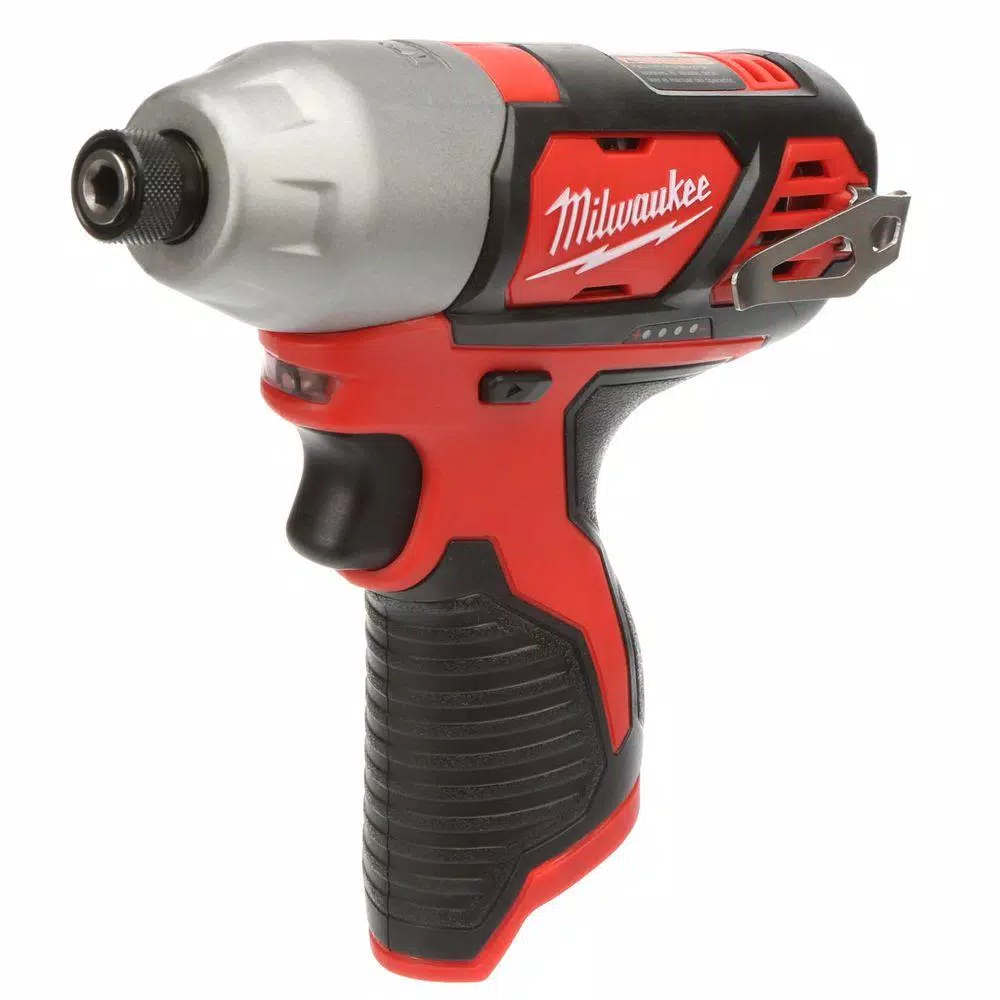 Milwaukee M12 12-Volt Lithium-Ion Cordless 1/4 in. Hex Impact (Tool-Only) and#8211; XDC Depot