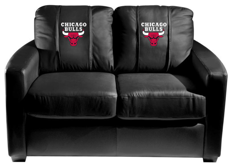 Chicago Bulls Stationary Loveseat Commercial Grade Fabric   Southwestern   Loveseats   by DreamSeats LLC  Houzz