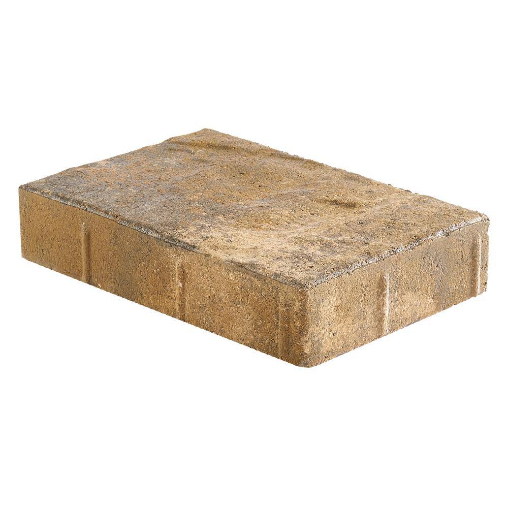 Pavestone Taverna Rec 11.81 in. L x 7.87 in. W x 1.9 in. H Yukon Concrete Paver (192-Piece124 sq. ft.pallet) 25350