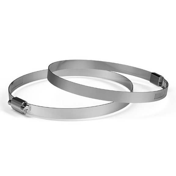 AC Infinity Stainless Steel Duct Clamps  6 Inch  T...