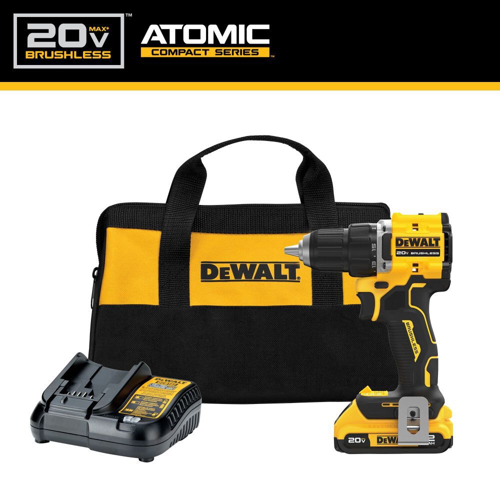 DEWALT 20V Atomic Compact Drill Driver Kit DCD794D1 from DEWALT