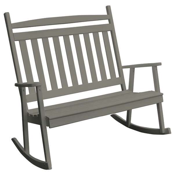 Pine Double Classic Porch Rocker