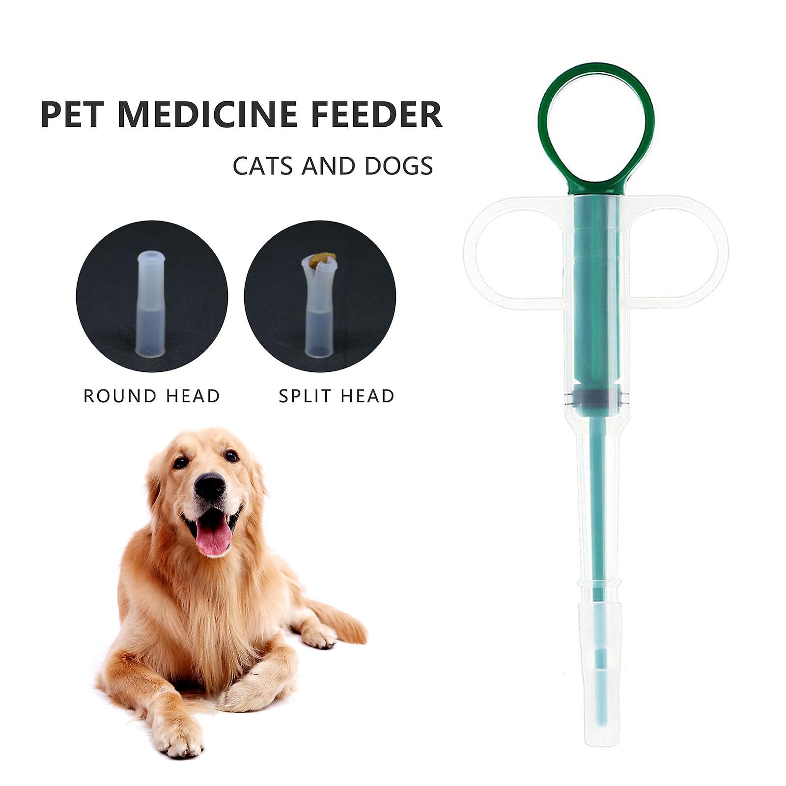 Miman Pet Cat And Dog Pill Syringe Blue