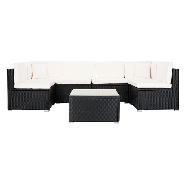 SAFAVIEH Outdoor Living Diona Patio Sectional Set