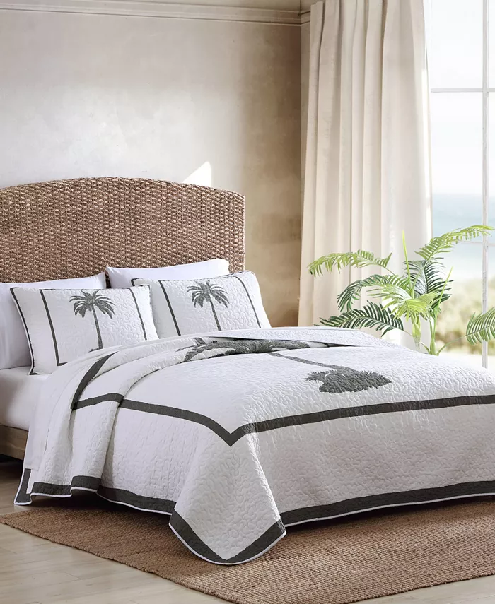 Tommy Bahama Home Palm Island Quilt， Full Queen