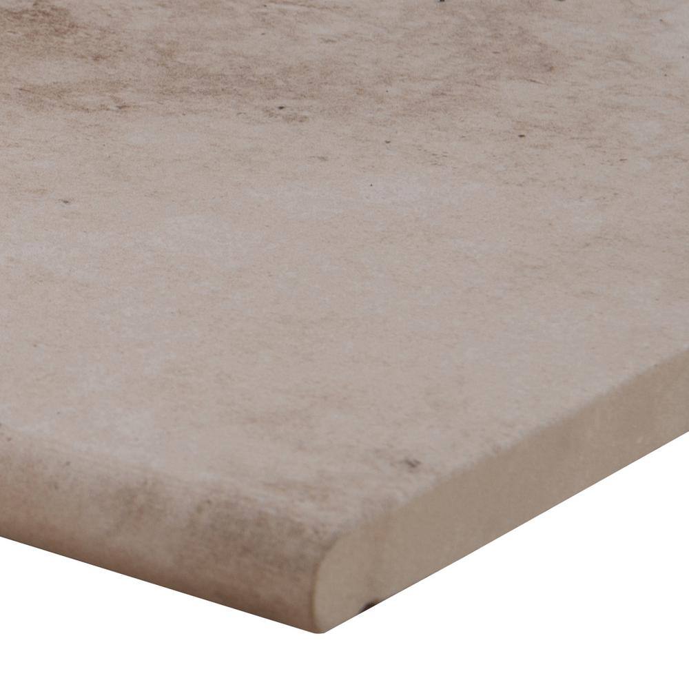 MSI Isabela Beige 13 in. x 24 in. Glazed Porcelain Pool Coping (4.33 sq. ft.case) NTIEBEI1324