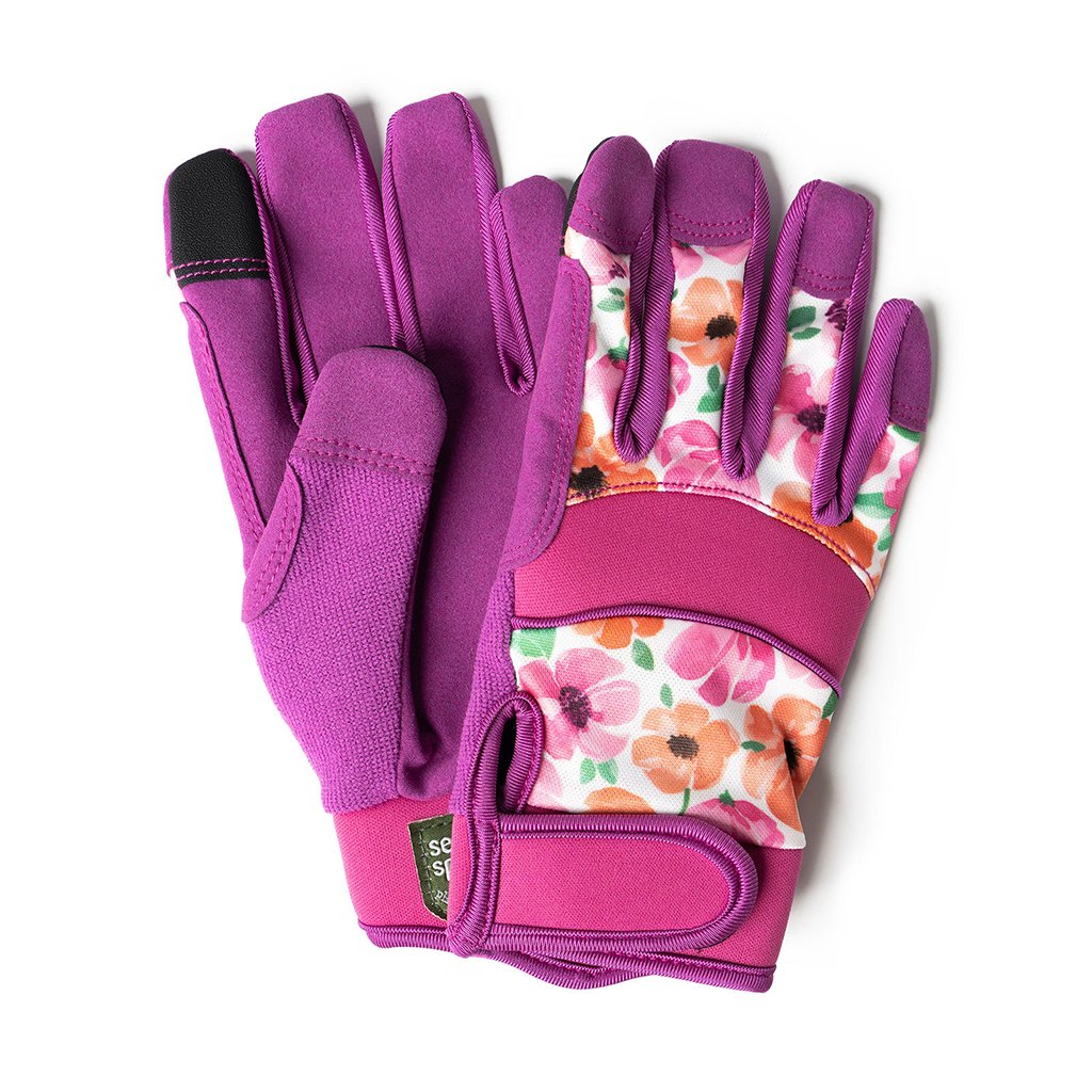 DM Merchandising  Seed & Sprout Gardening Gloves in August Bloom