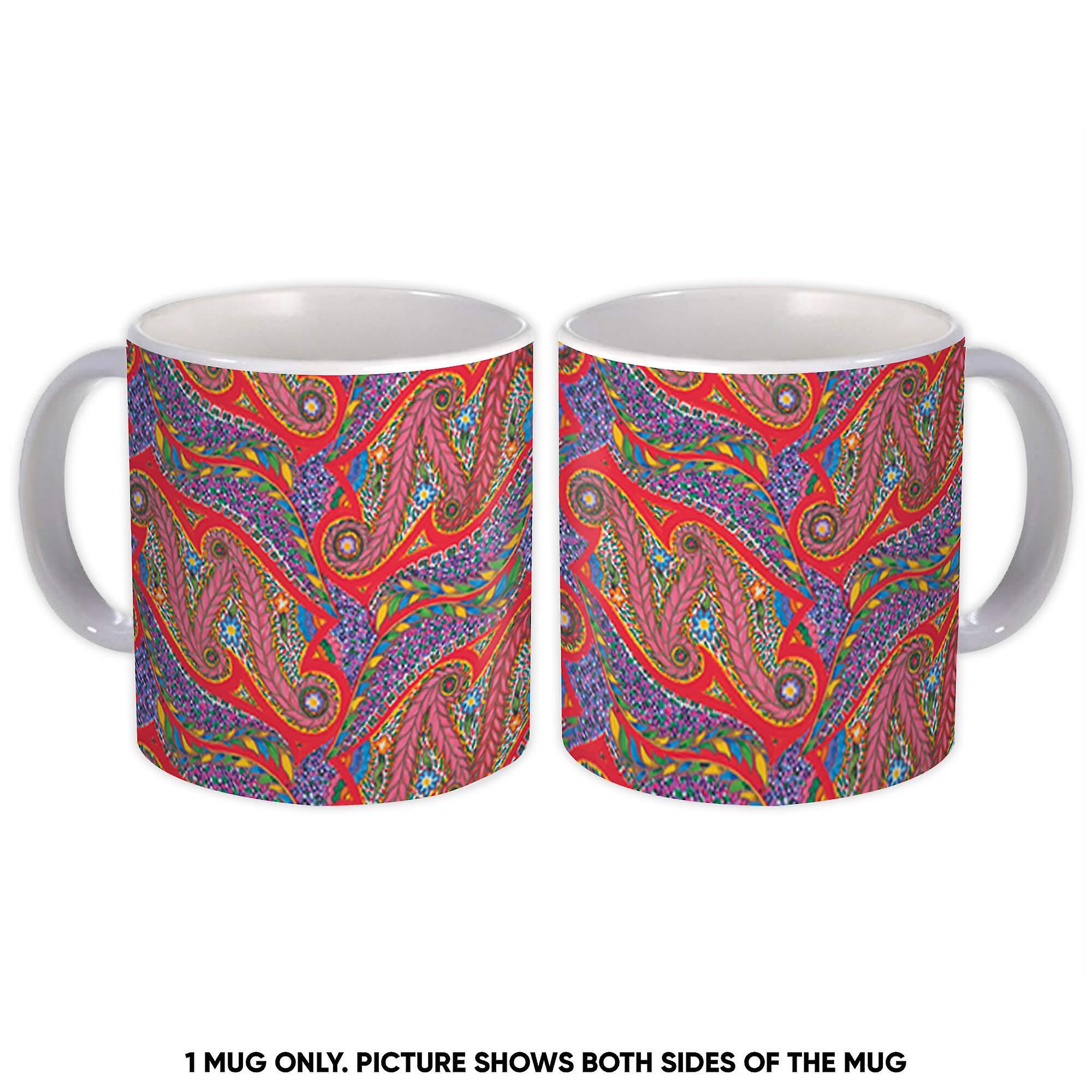 Gift Mug: Arabic Print Seamless