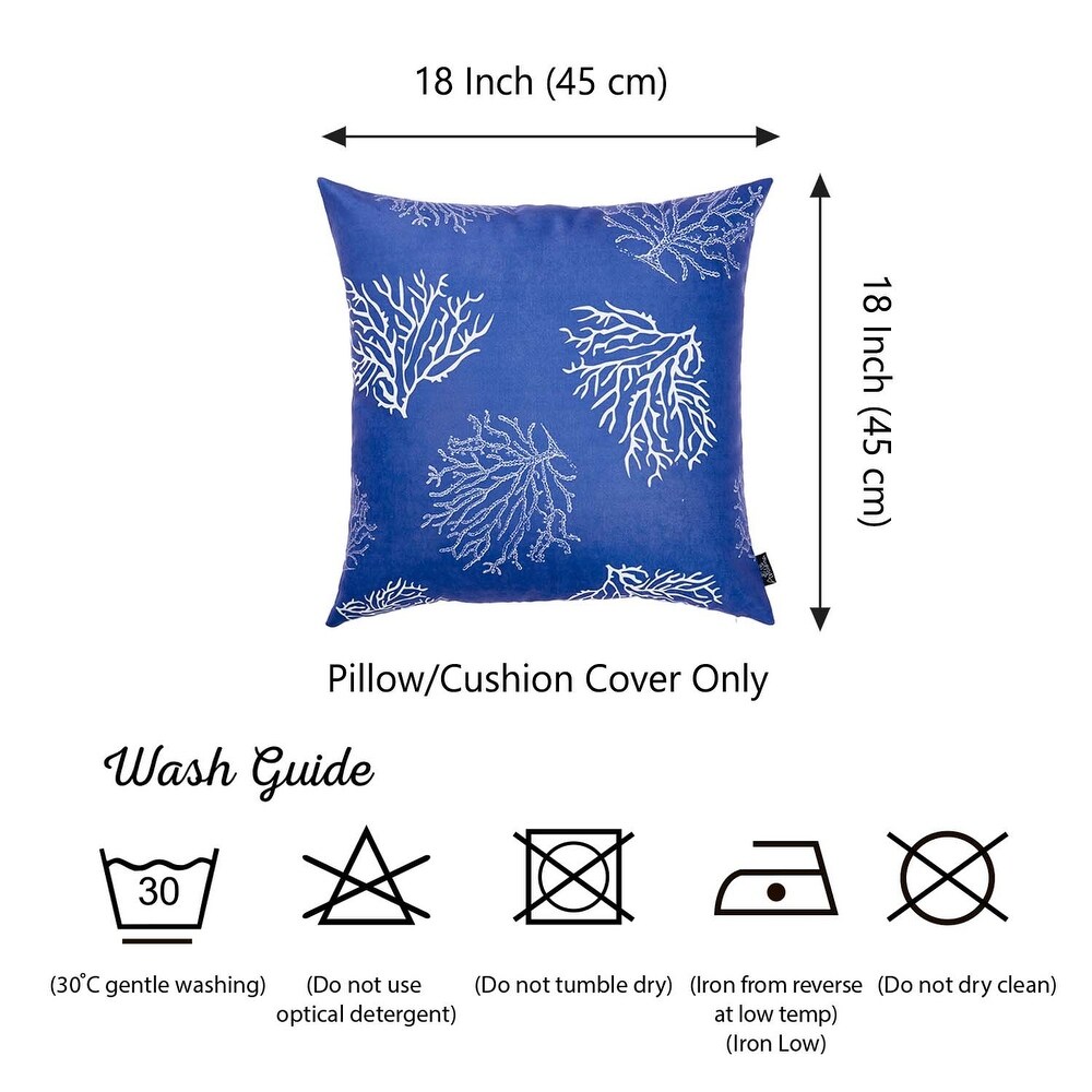 Nautica Red Reef Throw Pillow Cover (Set of 2)