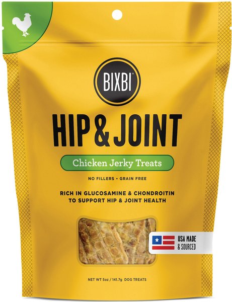 BIXBI Hip and Joint Chicken Jerky Dog Treats