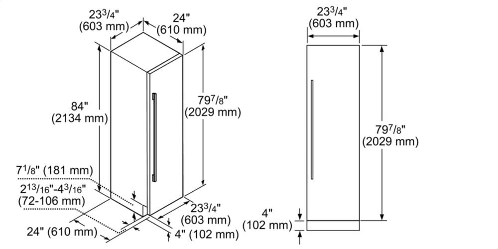 Thermador T24IR905SP Built-In Refrigerator