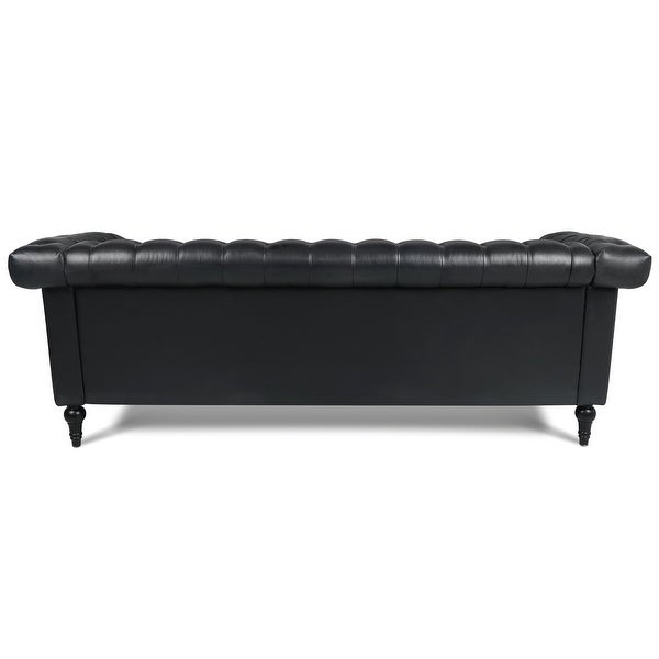 Width Traditional Square Arm Removable Sofa with 3 Seater