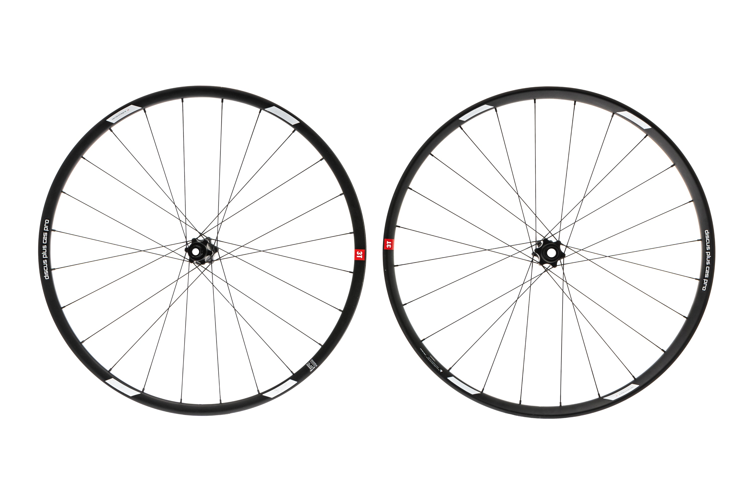 3T Discus Plus C25 Pro Aluminum Tubeless 650b Wheelset