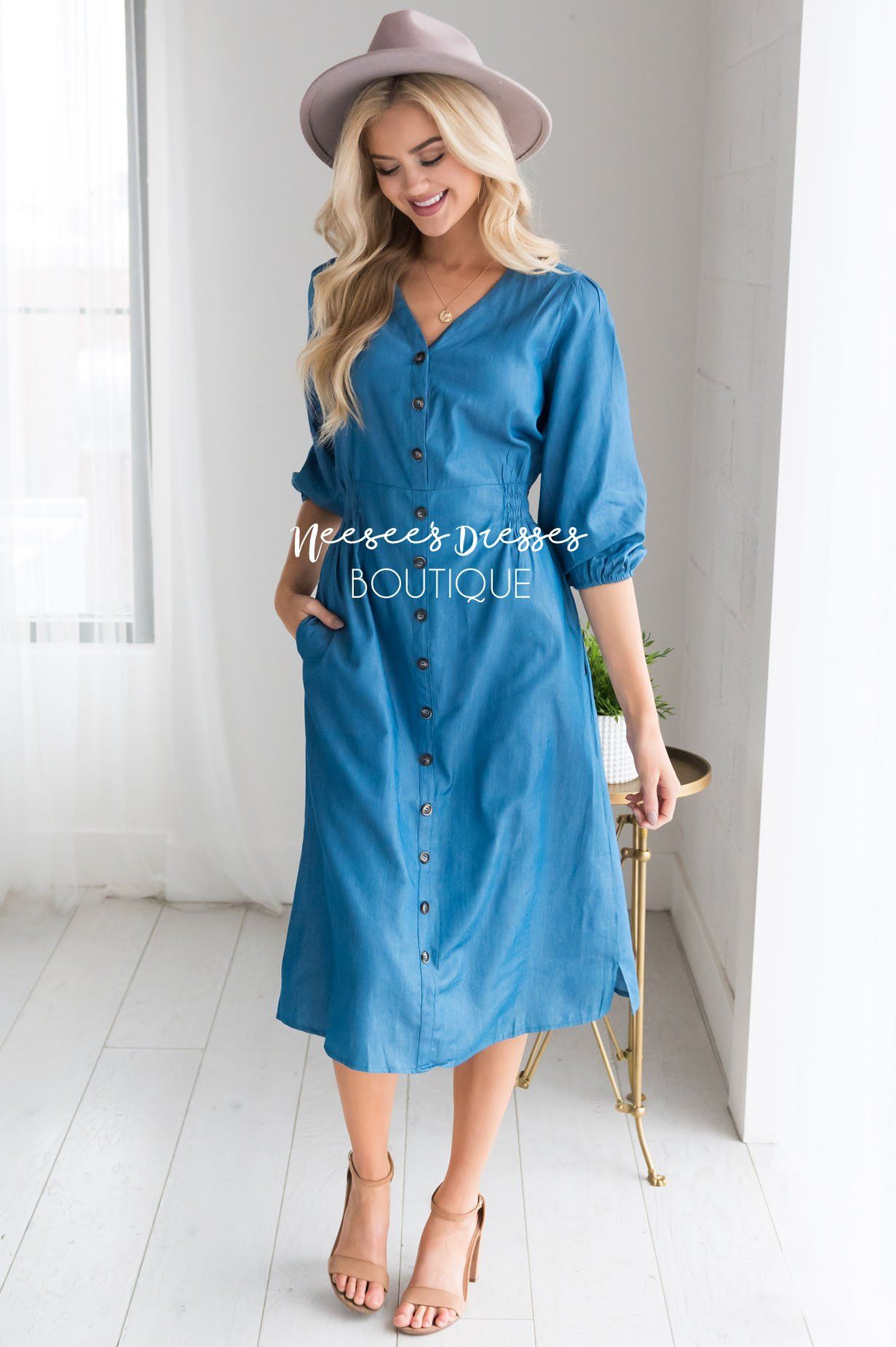 The Chara Denim Dress