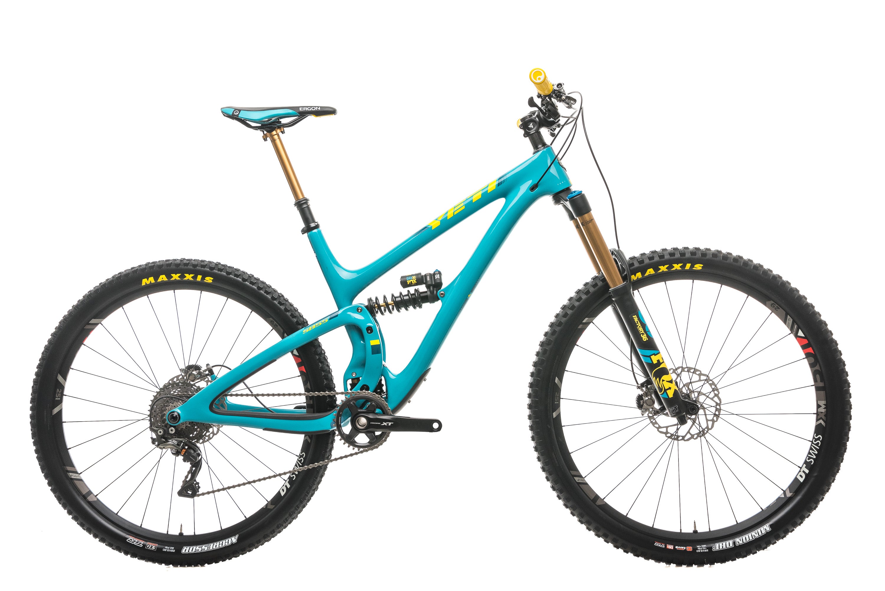 2018 Yeti SB5.5 Turq Team Race Mountain Bike - 2018, Large