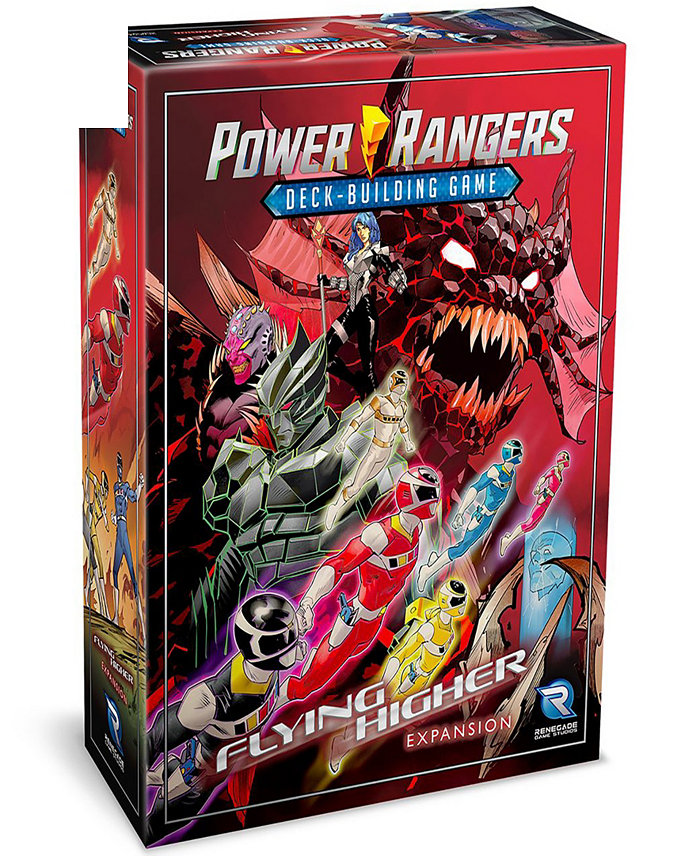 Renegade Game Studios Power Rangers Deck-building Game Flying Higher Expansion