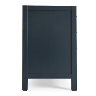 ARIEL Cambridge 36 in. W x 21.5 in. D Vanity Cabinet Only in Midnight Blue A037S-R-BC-MNB