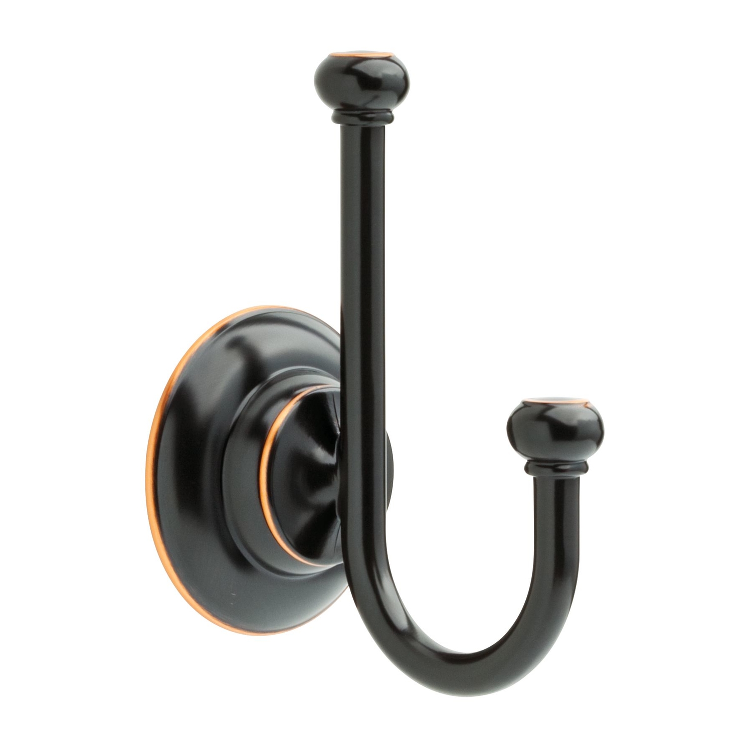 Delta Porter 7 in. H X 5.2 in. W X 3.1 in. L Oil-Rubbed Bronze Robe Hook