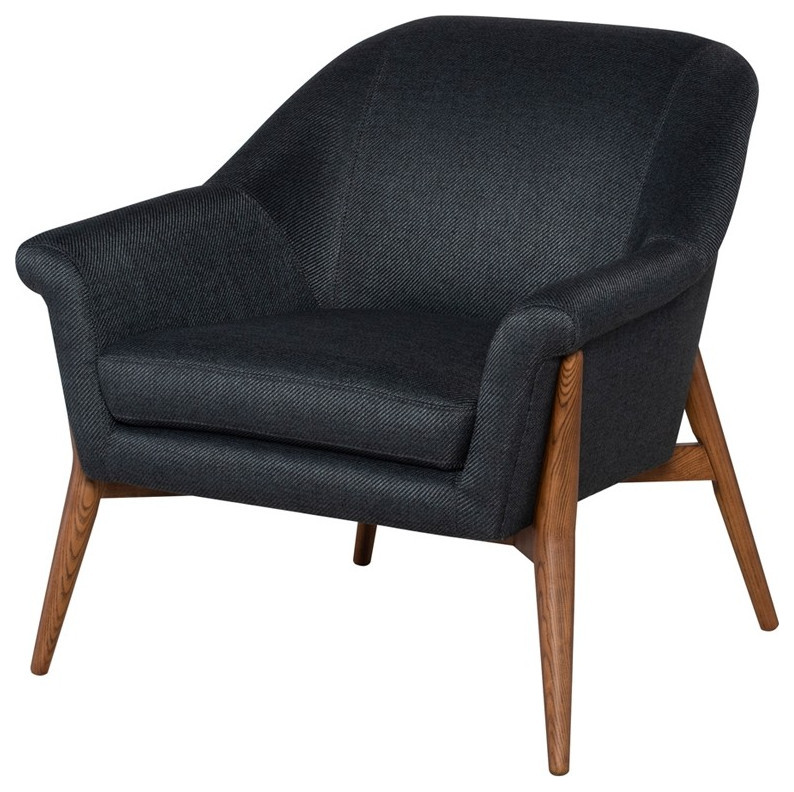Cedalion Occasional Chair Storm Gray   Midcentury   Armchairs And Accent Chairs   by V.S.D Furniture  Houzz