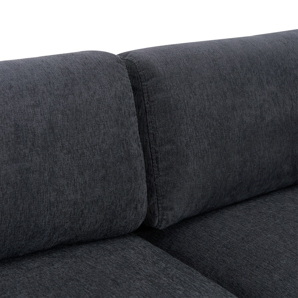 Upholstery Convertible Sectional Sofa  L Shaped Couch