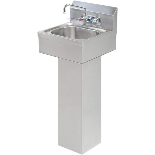 IMC Teddy CSF - 17 x 16-1/2 x 40-3/8 Free Standing Handwash Station w/ Pedestal Base