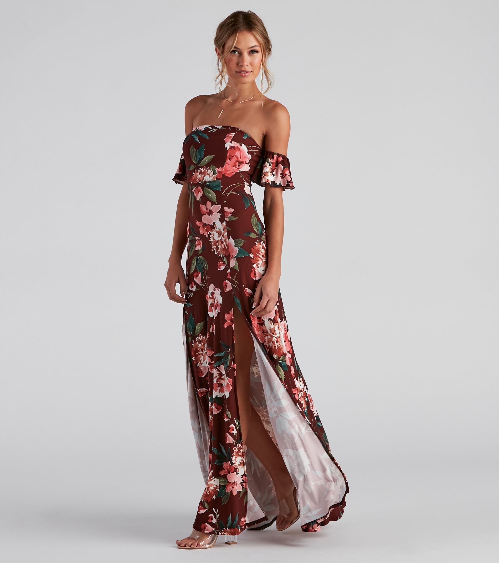 Total Beauty Floral Maxi Dress