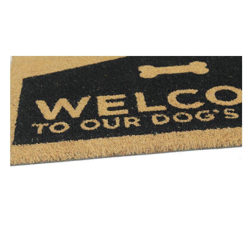 Sonoma Goods For Life® Dog House 18'' x 30'' Coir Doormat