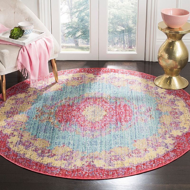 Safavieh Windsor Asha Framed Floral Rug