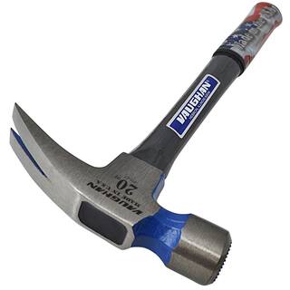 Vaughan 20 oz. Milled Face Fiberglass Rip Hammer 16 in. fiberglass handle FS999ML