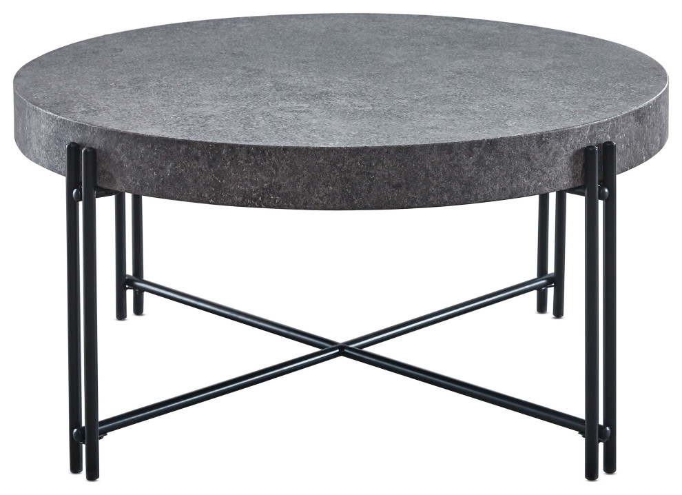 Steve Silver Morgan Round Cocktail Table MG200C   Midcentury   Coffee Tables   by Steve Silver  Houzz