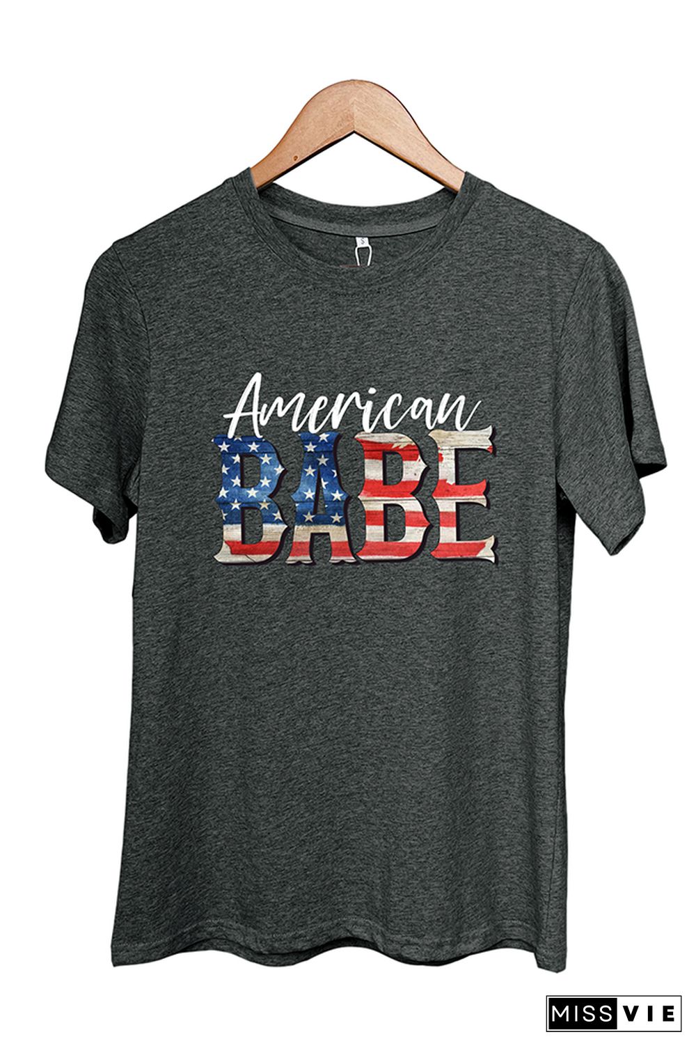 American Babe Graphic Tee Wholesale