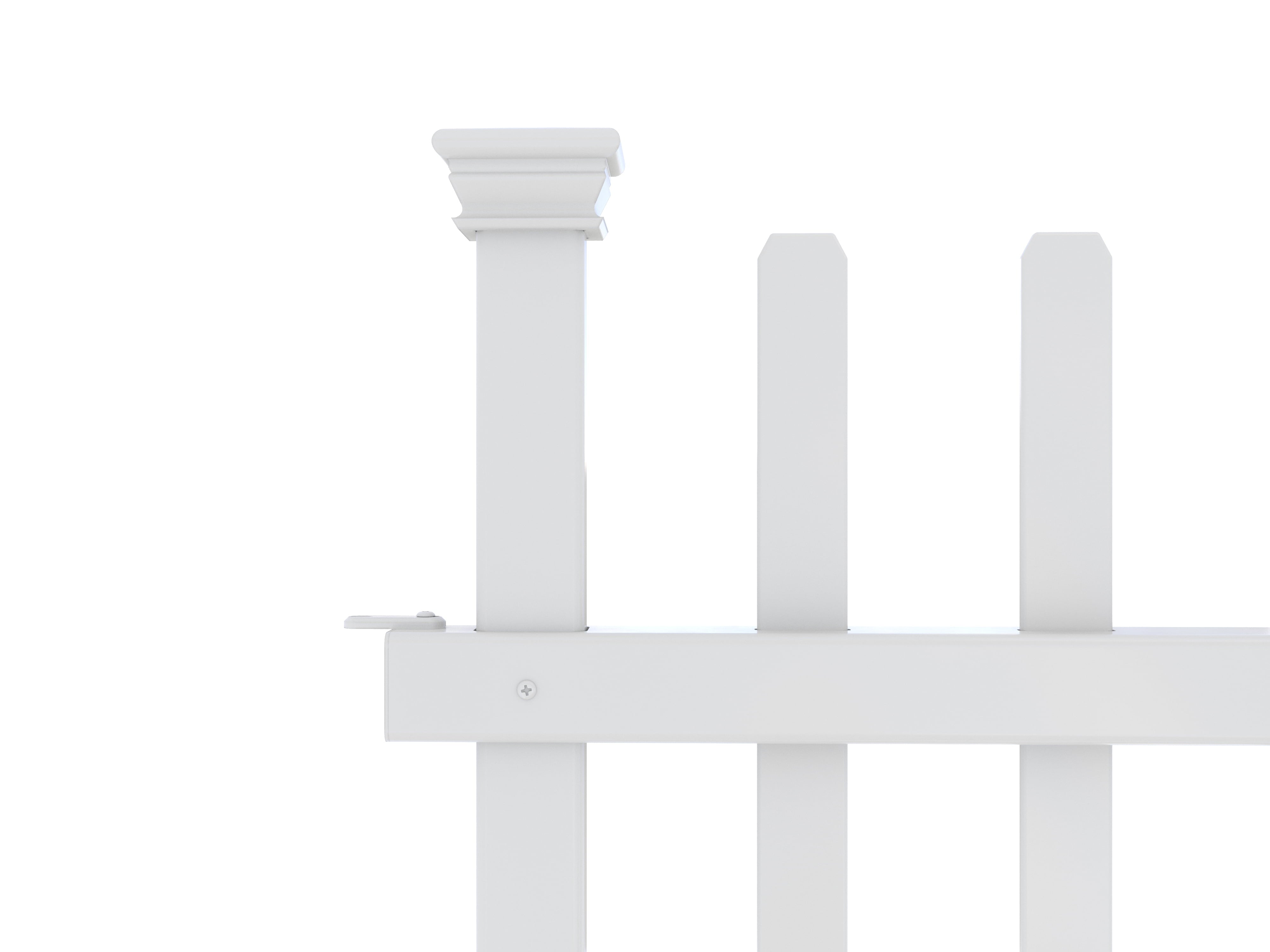 Zippity Outdoor Products Burbank Vinyl Picket Fence (2-Pack)