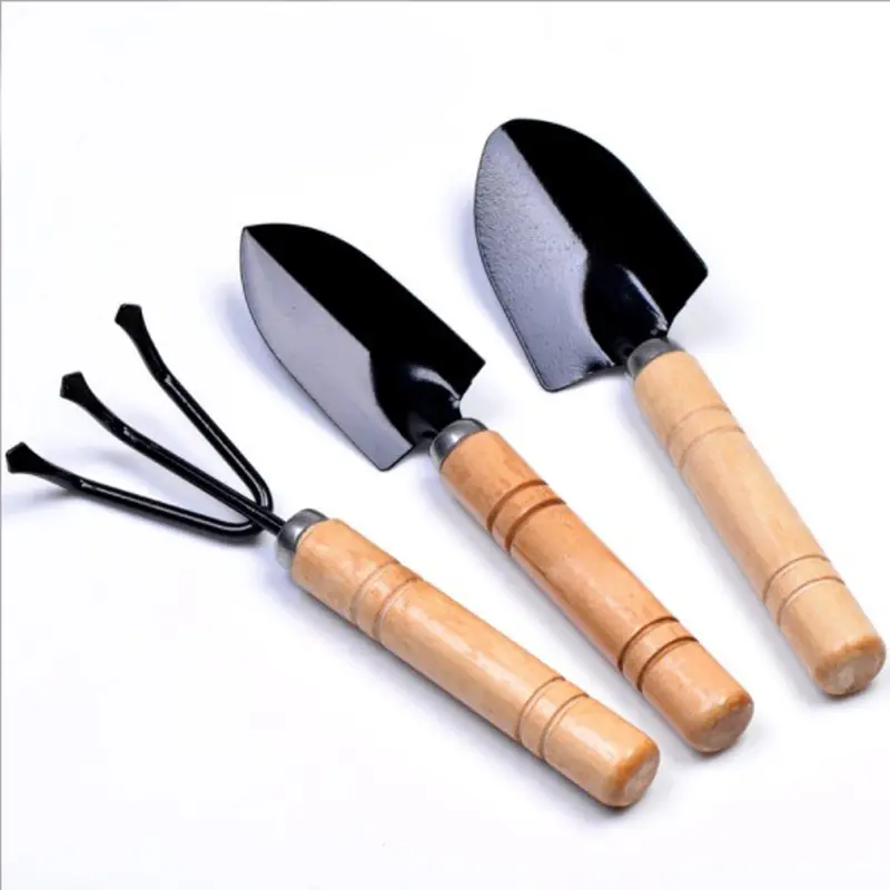 Wholesale 3PCS Mini Garden Tool Set with PP bag for gardening Outdoor Hand Garden Tools