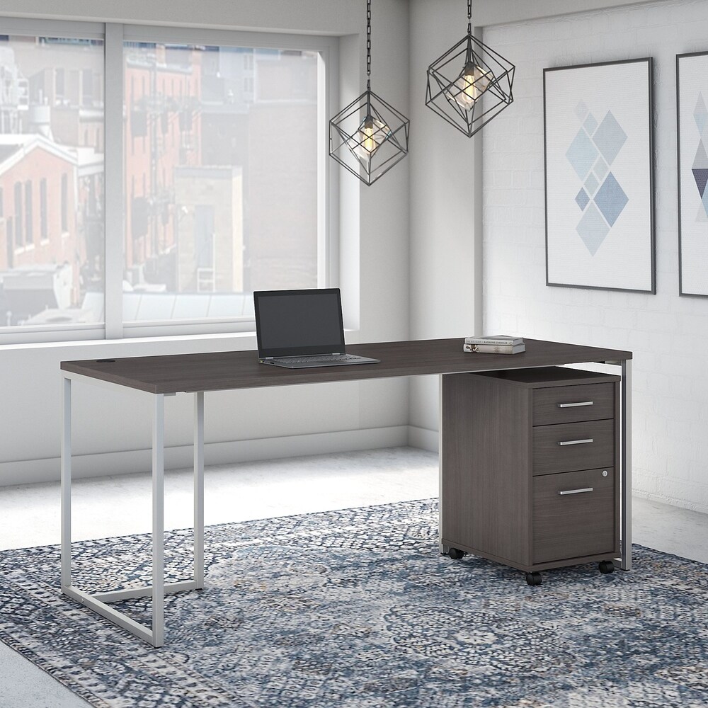 Method 72W Table Desk with Drawers by Bush Business Furniture