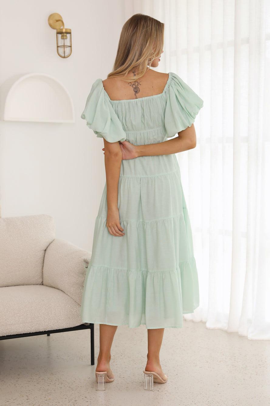 Dessert Run Maxi Dress Mint